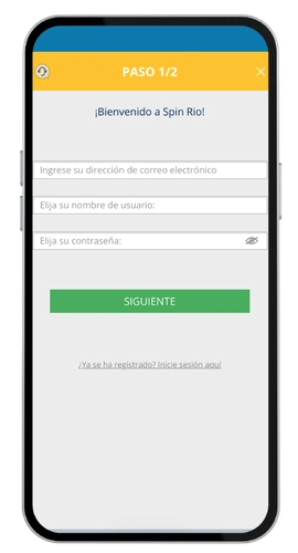 SpinRio Casino registrarse