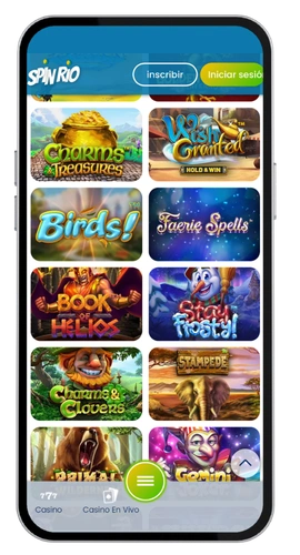 SpinRio casino aplicación
